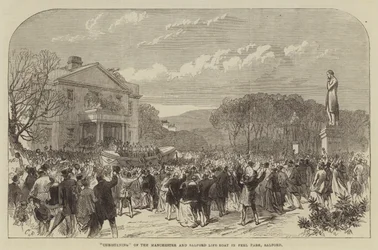 Christening of the Manchester and Salford Life Boat in Peel Park, Salford